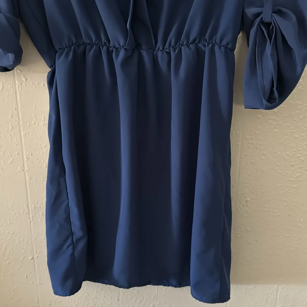Hug Shirt Dress Blue Size M - Image 6