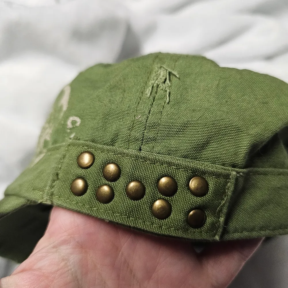 Disney Pirates of the Caribbean EUC Y2K Distressed Hat - Image 4