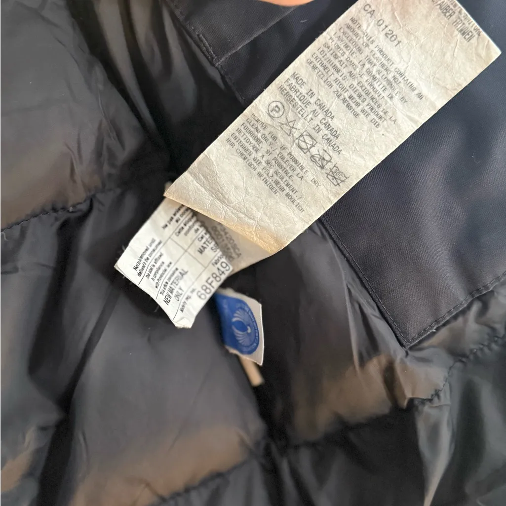 Canada Goose Women’s Arctic Tech Leslie Black Performance Jacket Parka Puffer S - Image 16