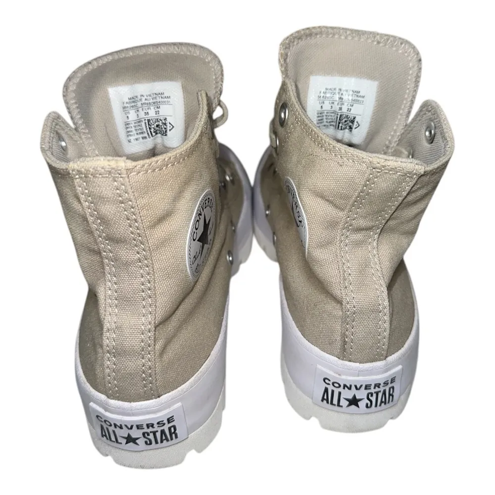 Chuck Taylor All Star Lugged Seasonal Color women’s desert sand sneakers size 5 - Image 5