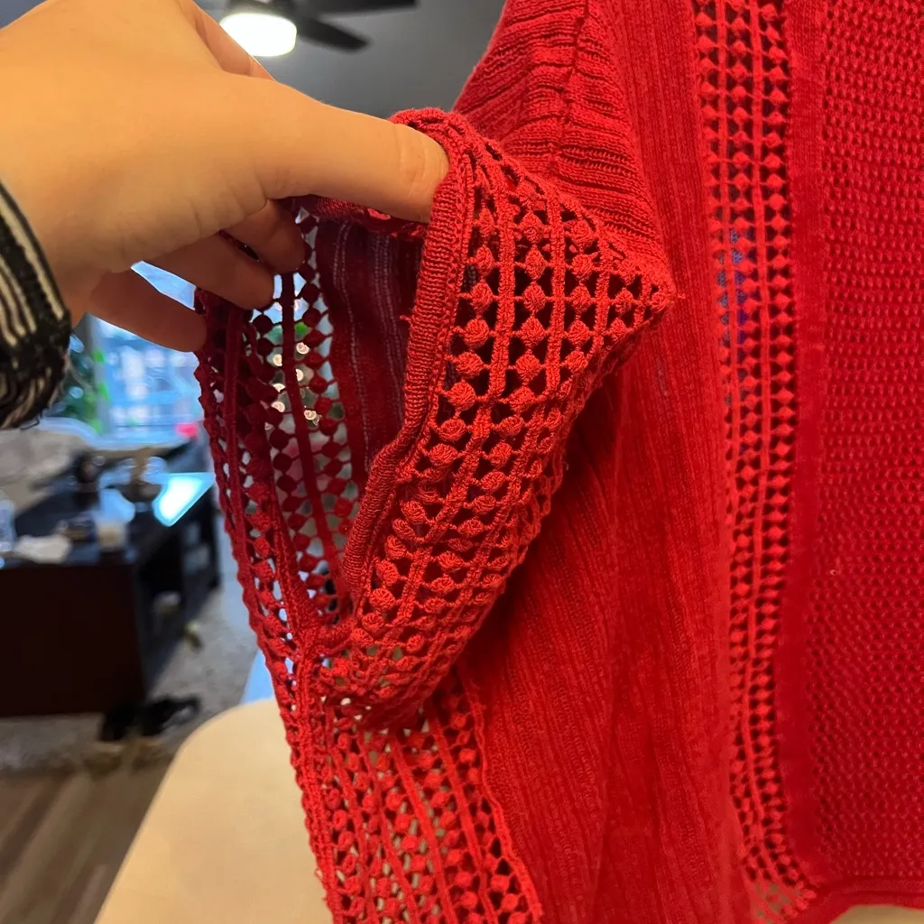 FREE PEOPLE ECHO OPEN STITCH TOP - Image 4