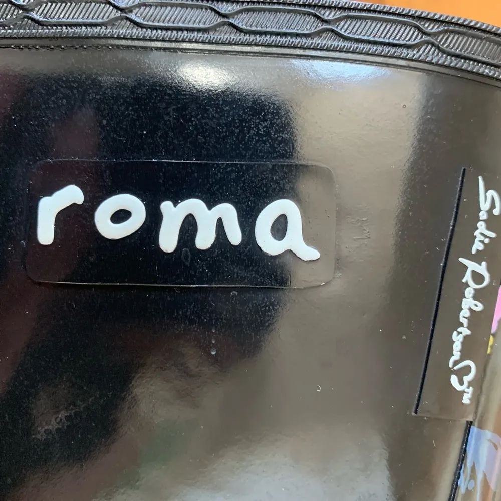 ROMA Sadie Robertson Floral Rain Boots - Image 5