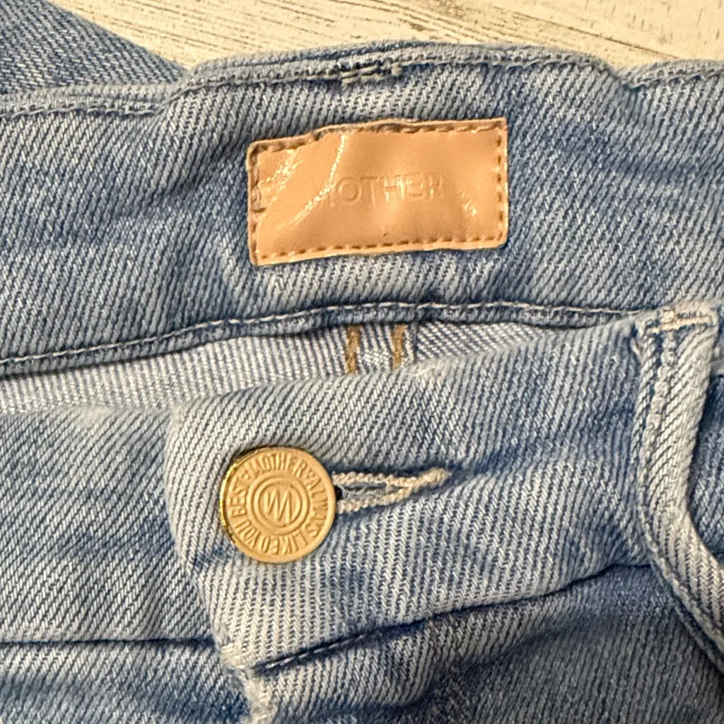 MOTHER Women's The Looker Ankle Fray in Limited Edition Size 29 Blue - Image 7