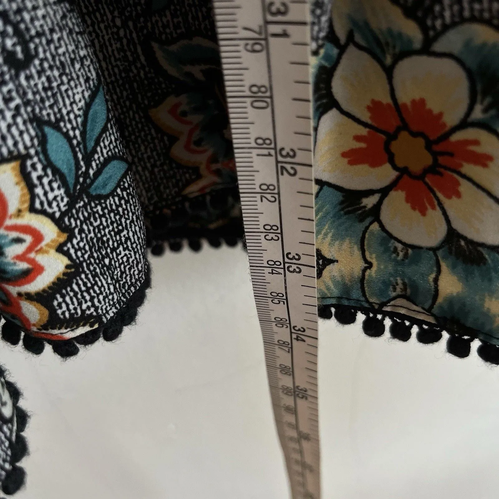 Laundry by Shelli Segal Sz 4 Floral Ruffle Dress - Image 8