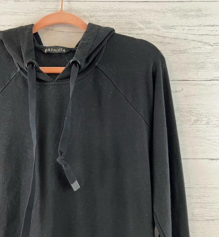 Athleta Pinnacle Criss Cross Hoodie in Black Size S - Image 5