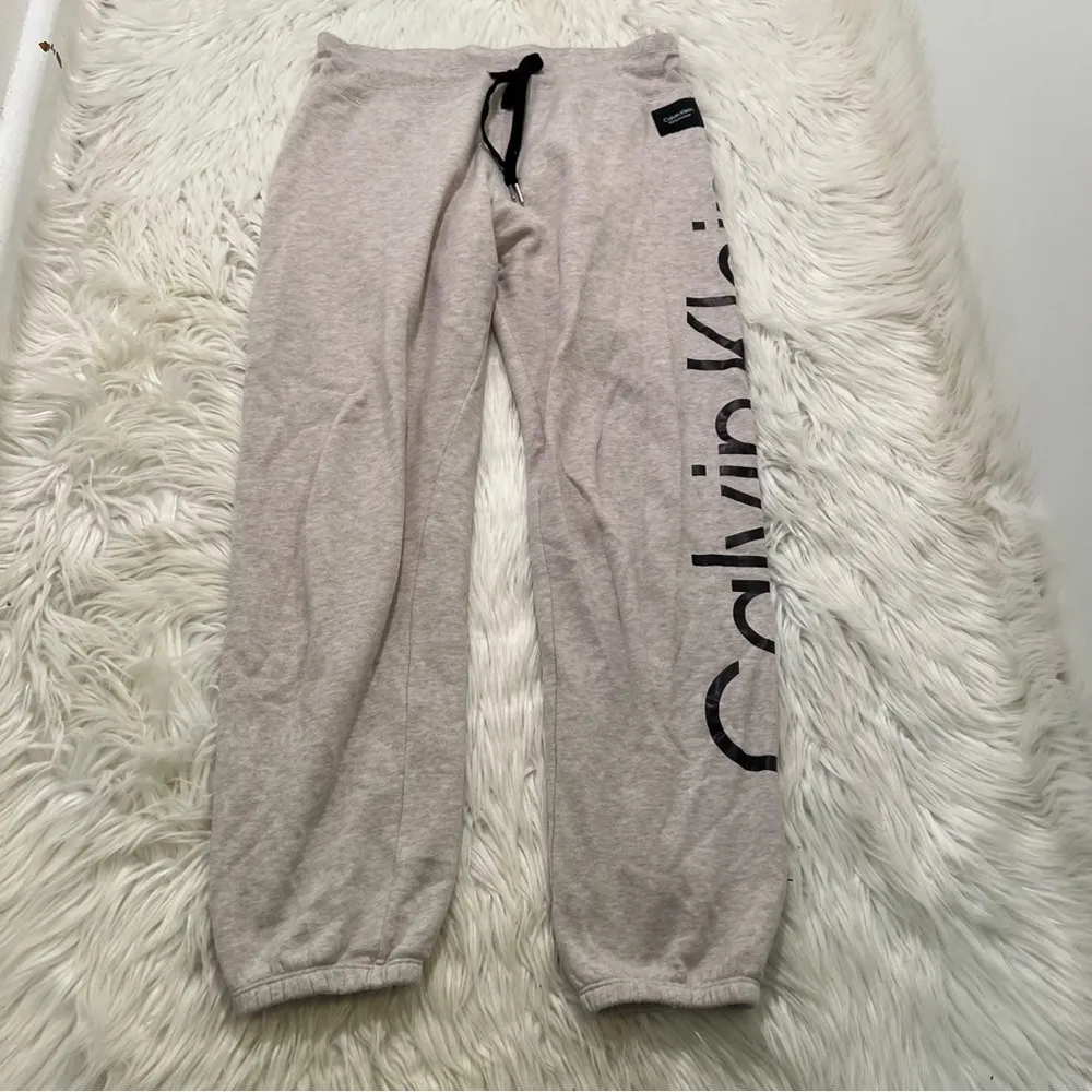 Calvin Klein Performance Graphic Cortado Heather Joggers M - Image 2