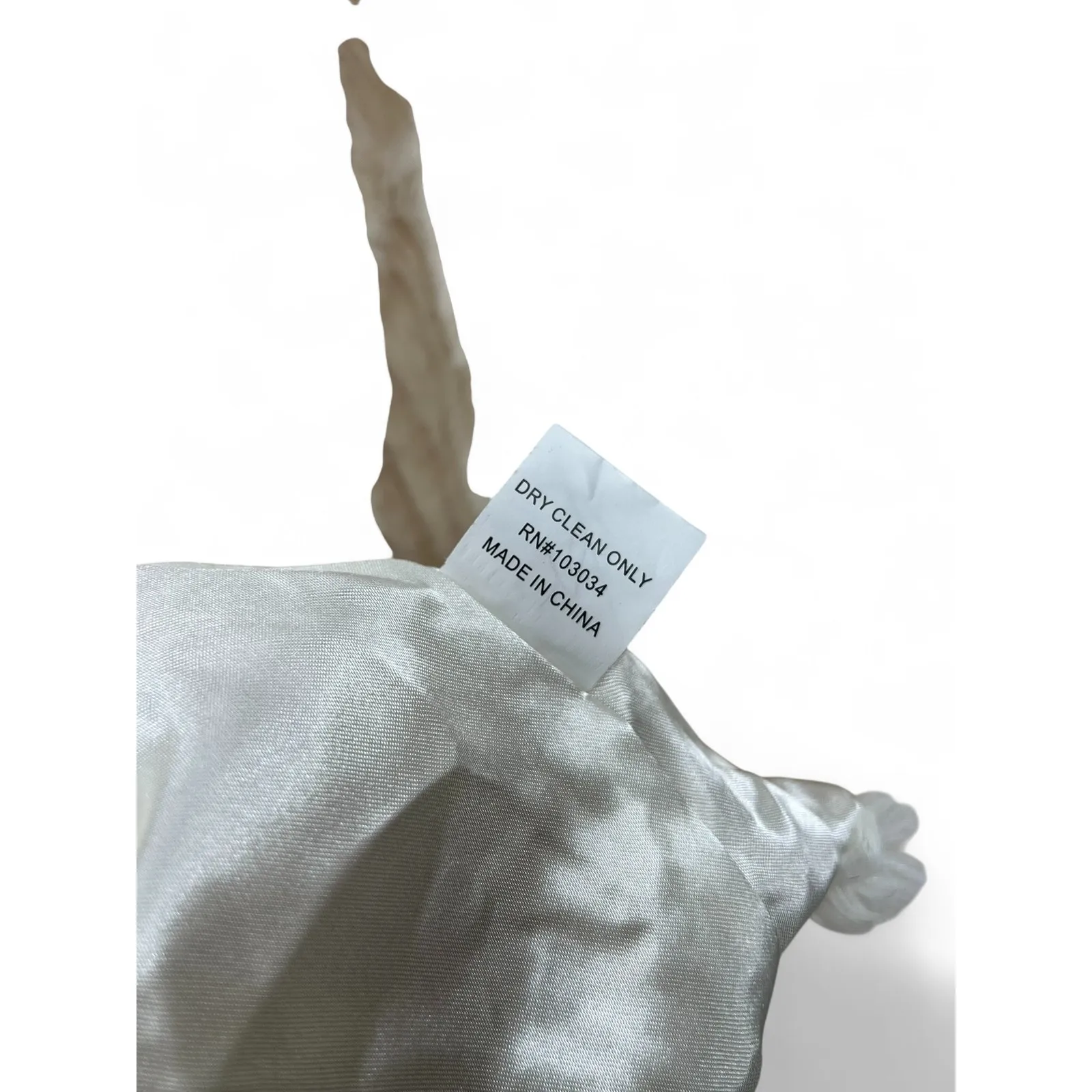 TUMBLEWEED | M | Jacket Coat Fuzzy Furry Cropped Off White Faux Fur Women Size M - Image 5