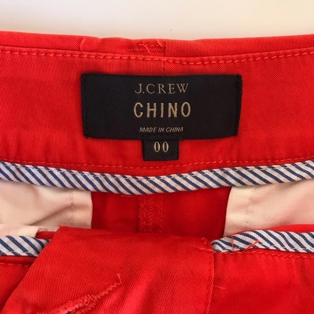 J. Crew Red Chino Shorts - Image 5