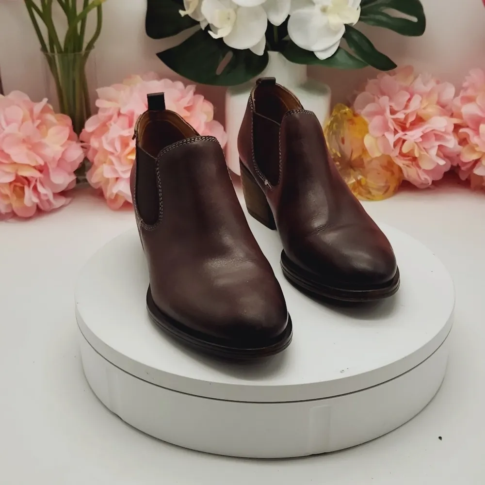 Pikolinos Baqueria Low-Cut Cuban Heel Ankle Boots With Elastic Band Sz 6.5 - 7 - Image 10