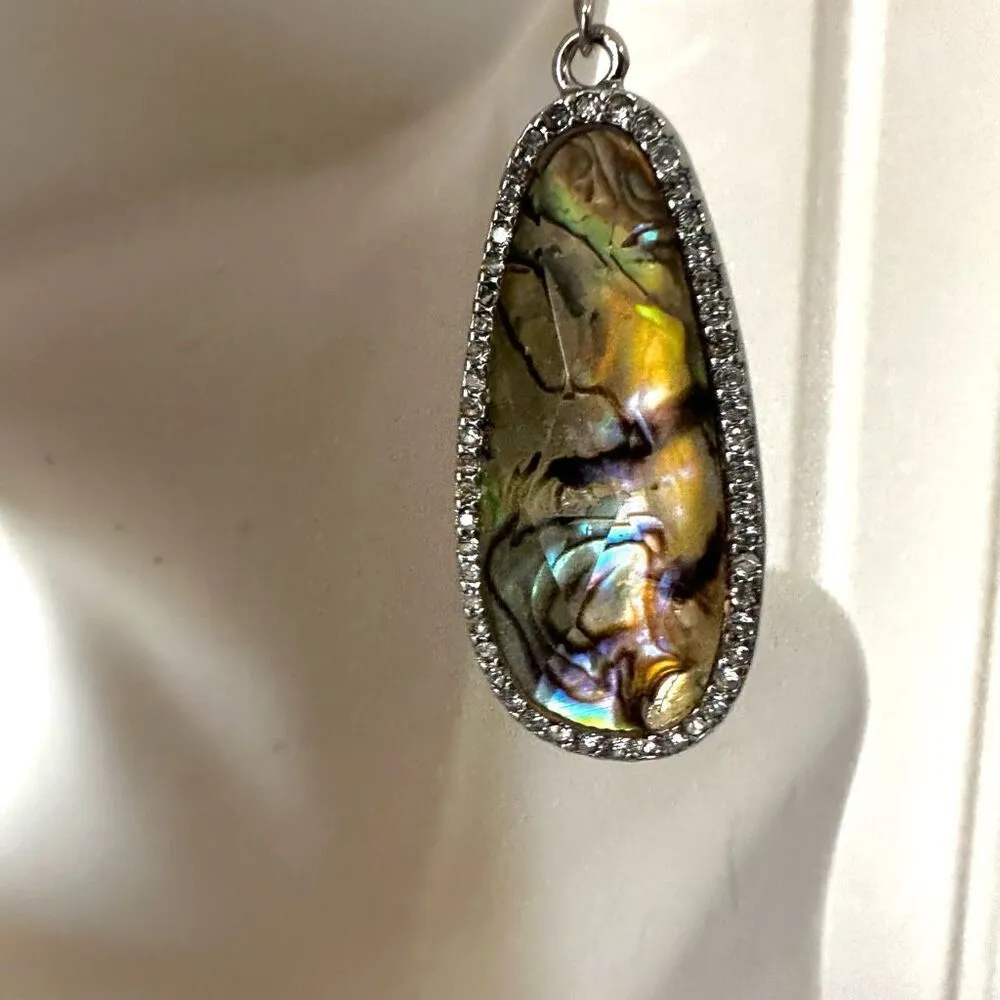 Premier Designs mother of pearl Flaunt earrings - Image 9