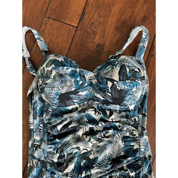 NWOT Niptuck One Piece Swimsuit‎ 4 Blue - Image 3