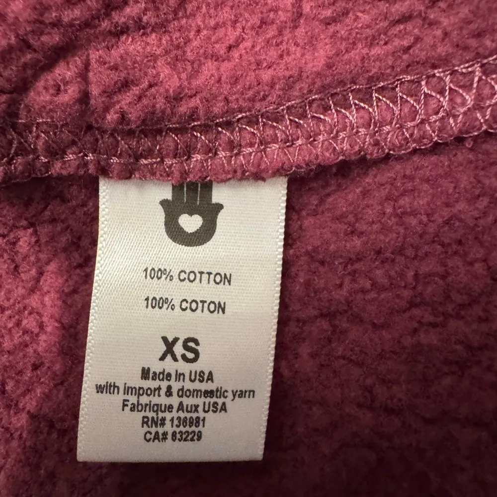 Spiritual Gangster Trust Stella Rocker Women’s Maroon Hoodie Size XS - Image 11