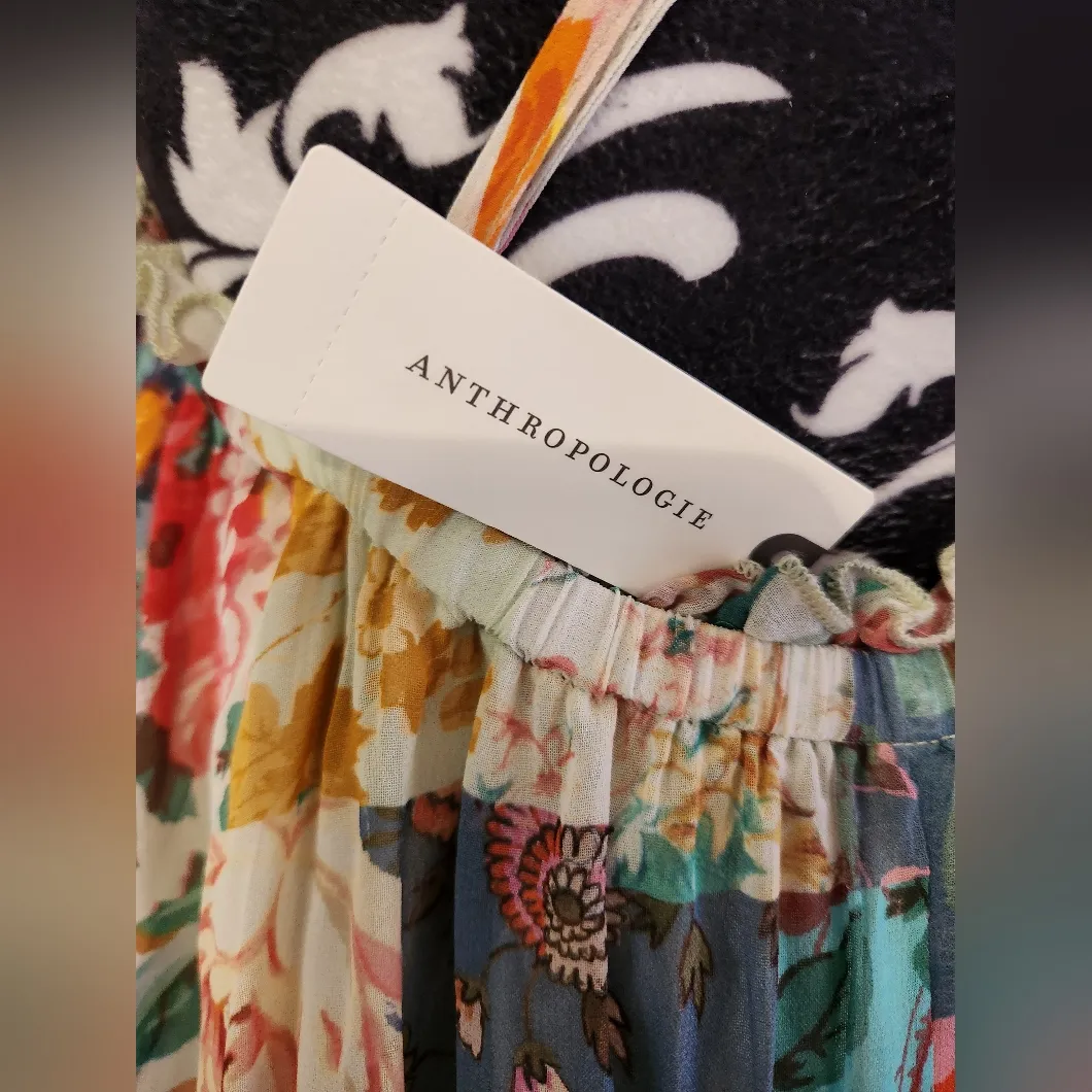 Anthropologie Floral Midi Dress - Multicolor - Image 12