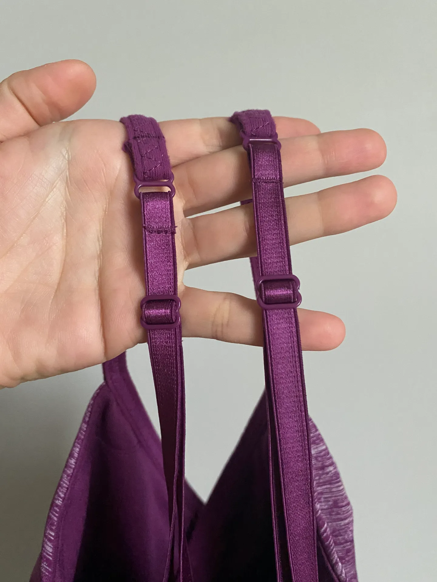 Embrace Wrap tank top in Dewberry size 6 - Image 6