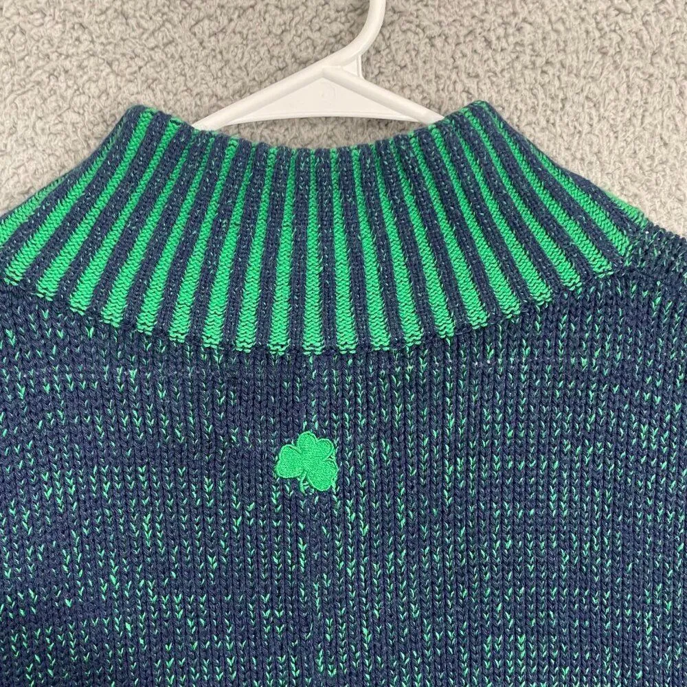 Emerson Street Peruvian Collection Notre Dame Cape Women L/XL Sweater Poncho Blue Size undefined - Image 8