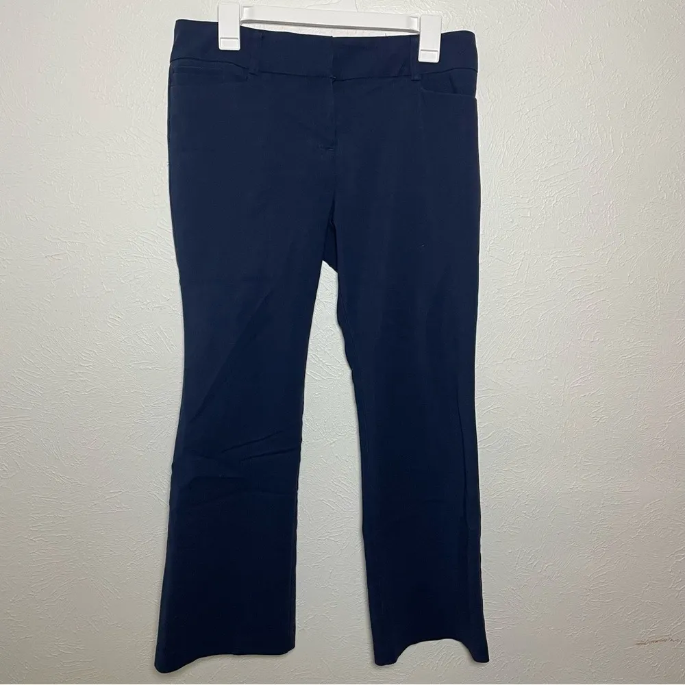 New York & Company 7th Avenue Navy Bootcut Dress Pants | Size‎ 10 Petite Blue Size 10P - Image 2