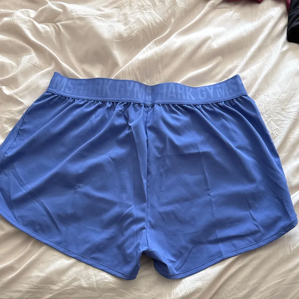 Gymshark Women's Athletic Purple Shorts - Image 3