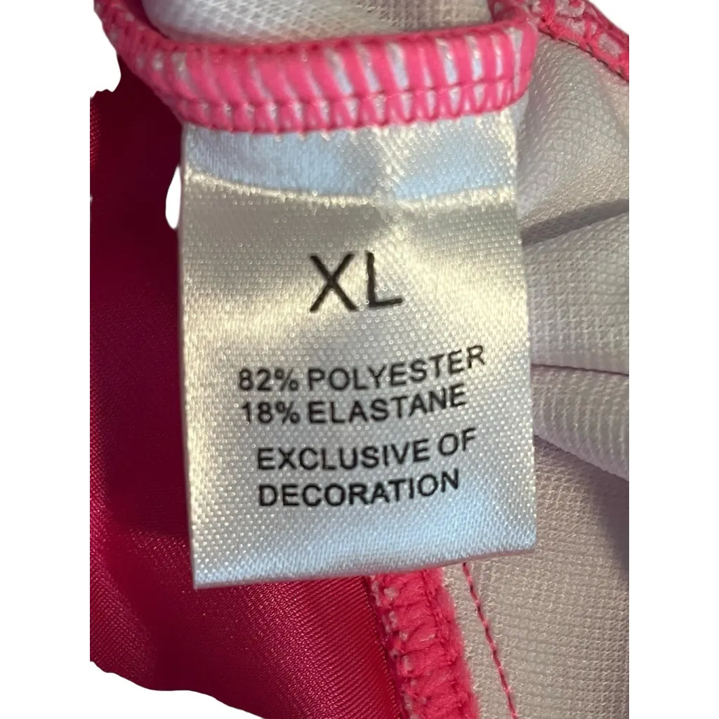 Rosewe Swim Suit 2 Piece Womens XL Pink Floral Tankini Padded Brief Bottoms NWT - Image 7