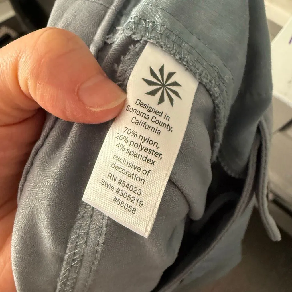 Athleta  Women’s 12 Blue Gateway Flare Bootcut Pants - Image 6