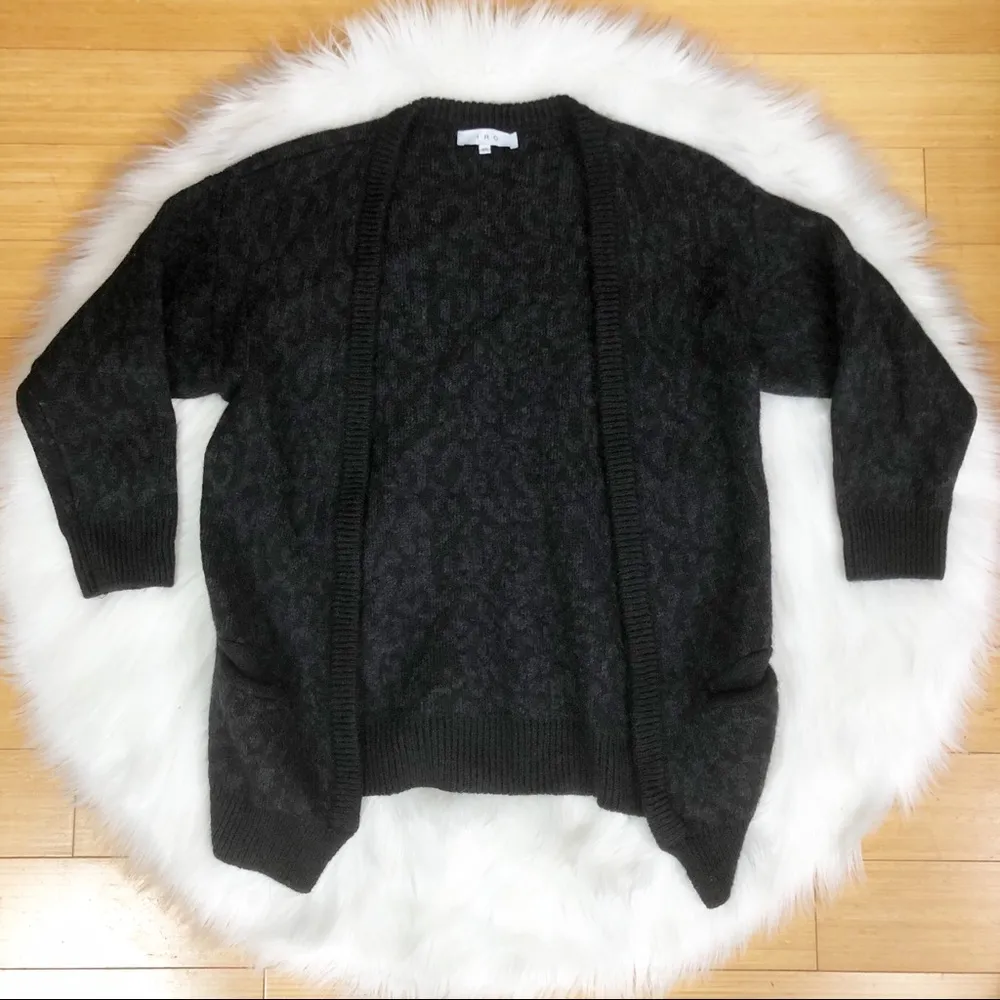 IRO Leopard Jasek Cardigan XS - Image 2