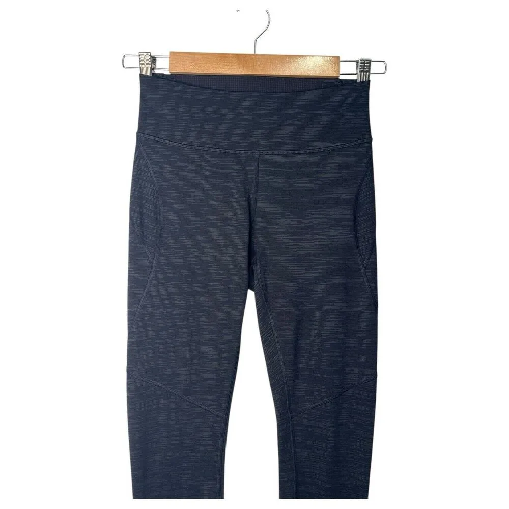 Outdoor Voices Leggings Womens S Workout Yoga Mid Rise Athletic Ankle 7/8 Black - Image 5