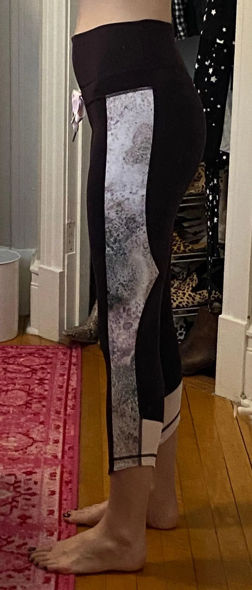 Lululemon Dark Purple Crops - Image 2