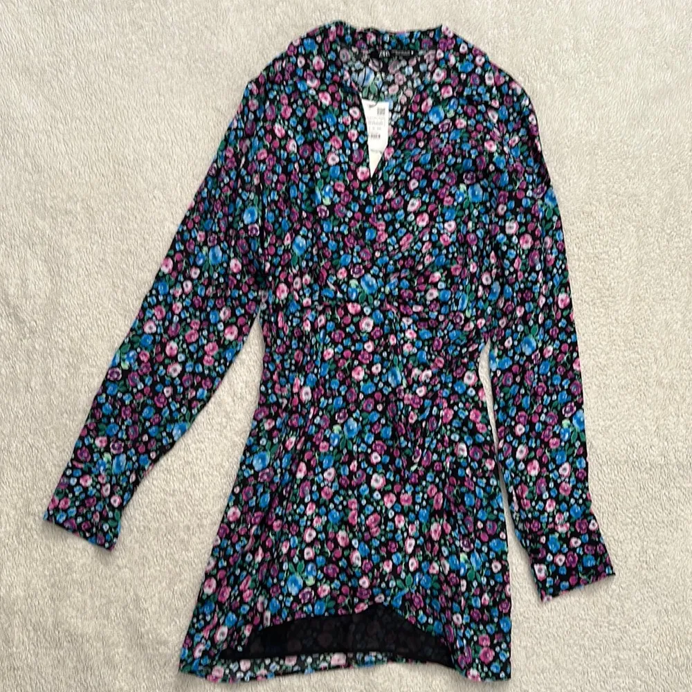 Zara | Floral Long Sleeve Dress - Image 5