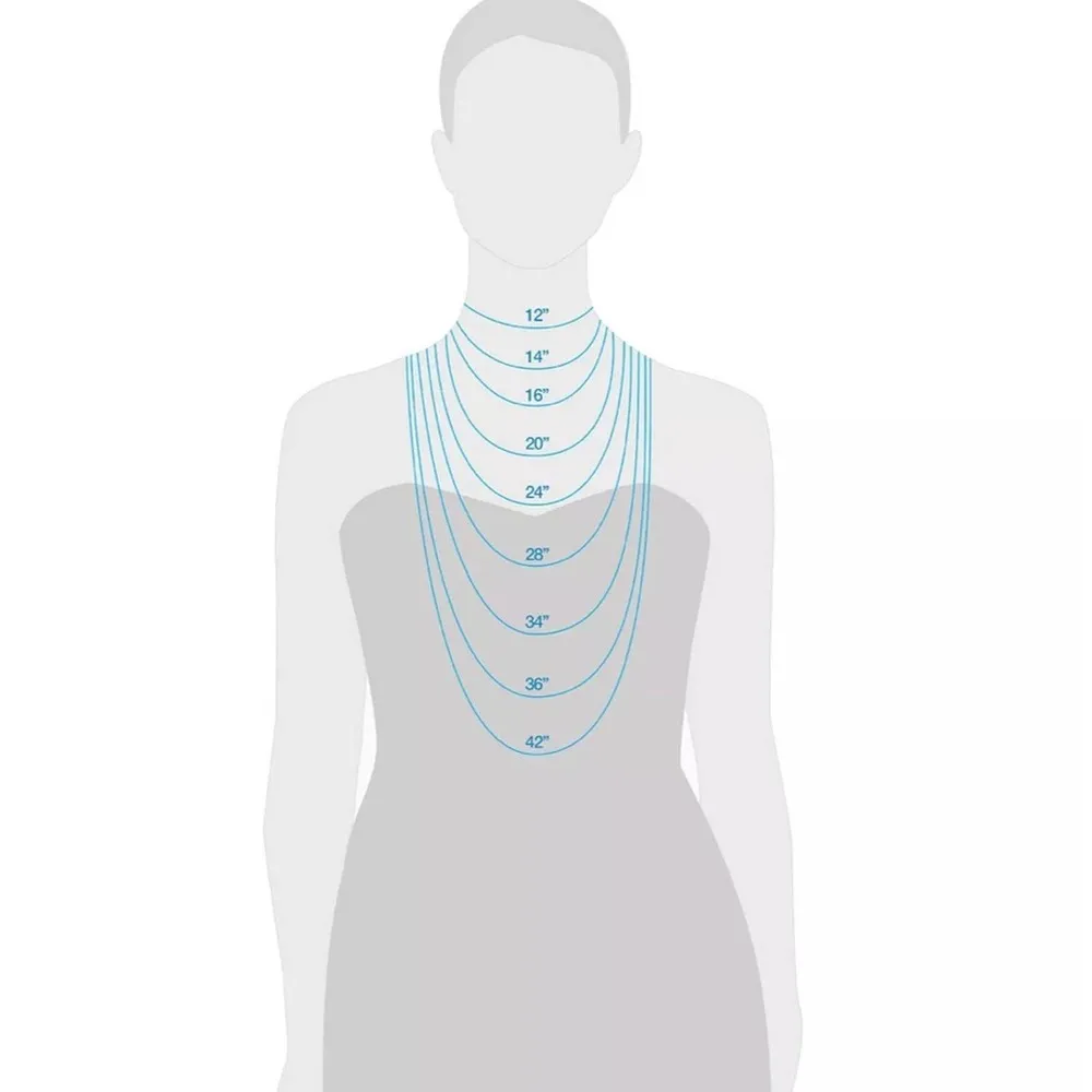 NEW 34" PAPERCLIP NECKLACE Gold Plate & Pearl Aqua Bloomingdales Double Strand - Image 7