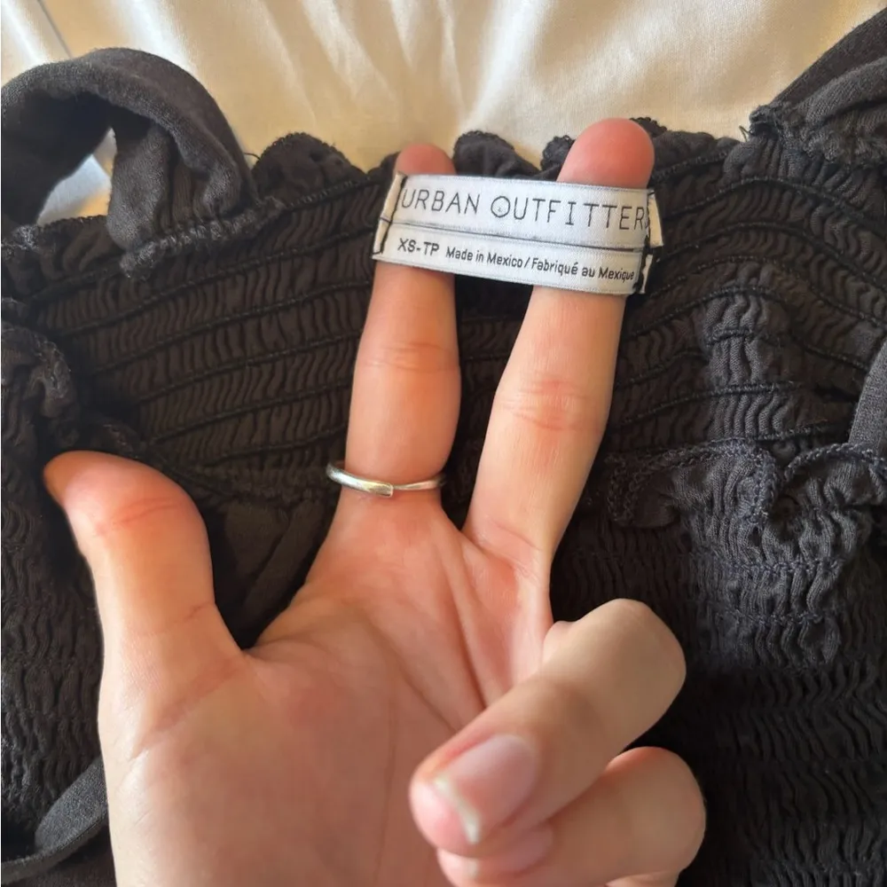 Urban Outfitters Demi Smocked Peplum Tank Size Extra Small - Image 6