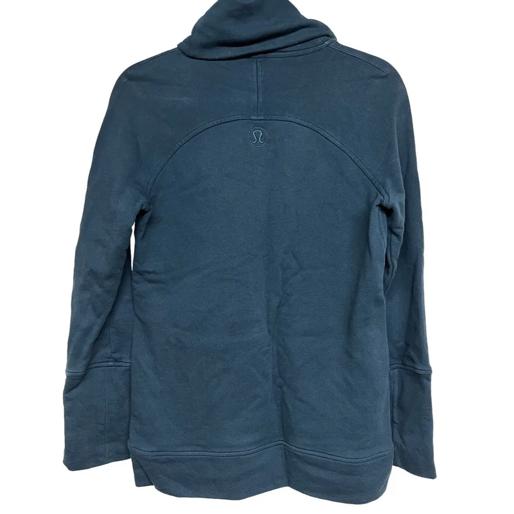 Lululemon To You Tunic Submarine Turtleneck Sweatshirt Women’s Size 4 - Image 2