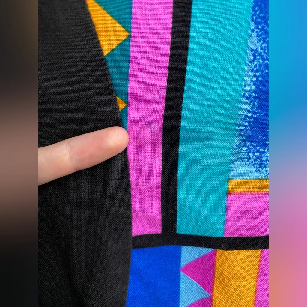 Vintage 80s Flashy‎ Western Shirt Size L - Image 4