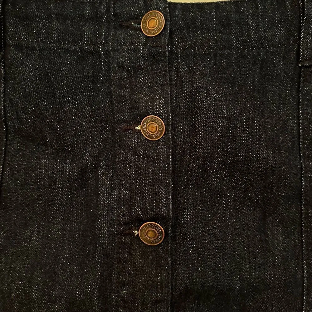 Forever 21 100% Cotton‎ Denim Mini Skirt Women's Size 31 Button Up NWOT - Image 2