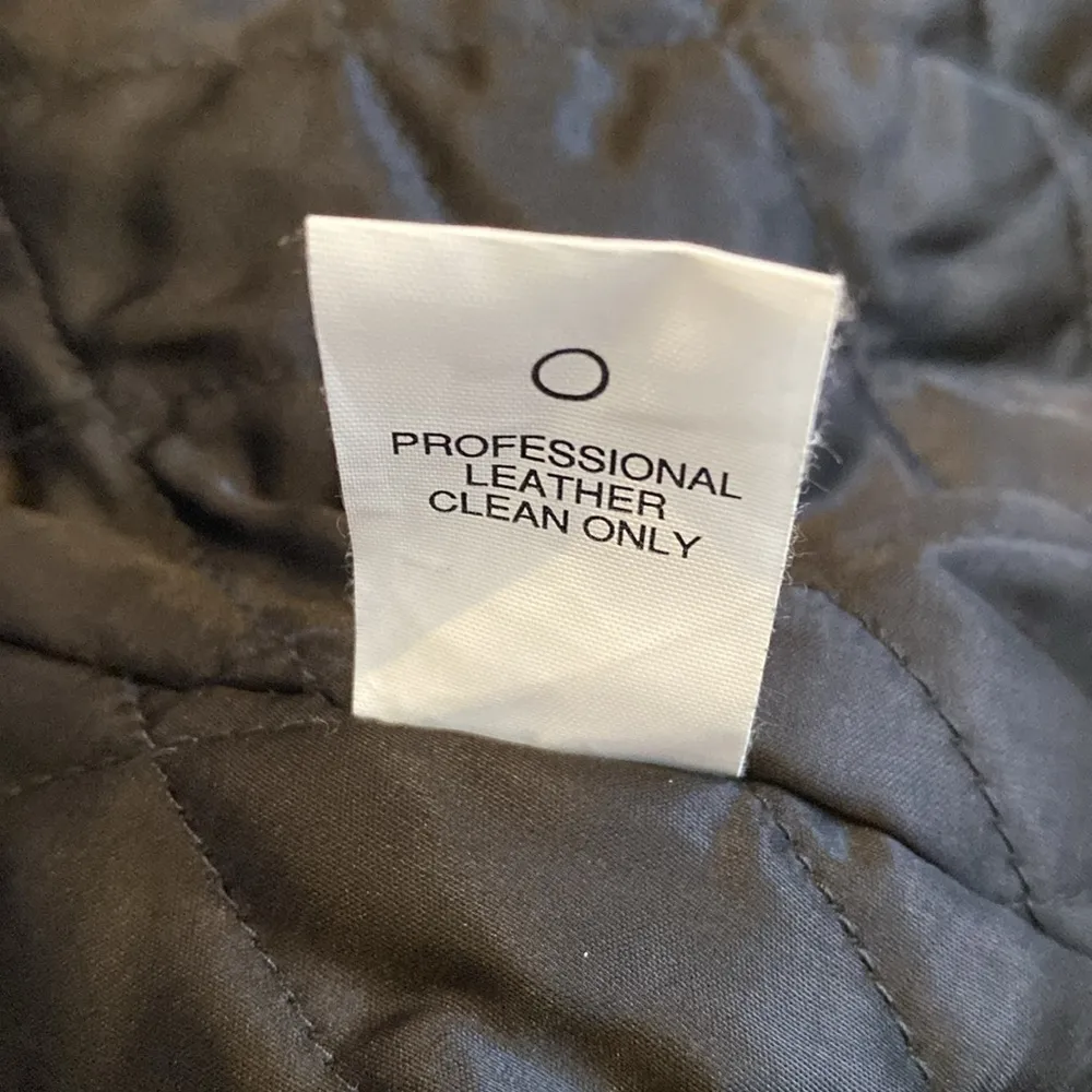 Michael Stars black suede faux fur sleeveless vest - Image 6