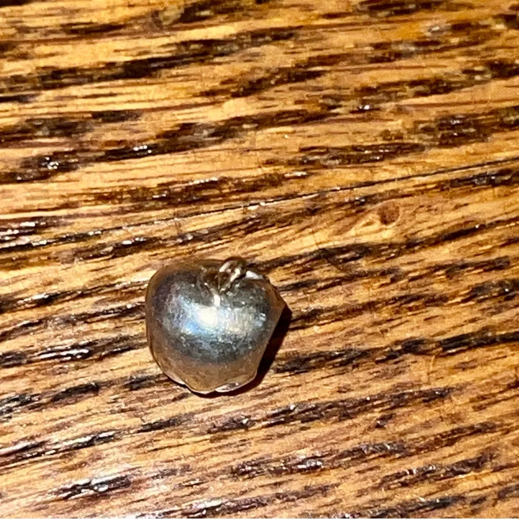 Pandora 791026 Silver & 14k Yellow Gold Education Apple of My Eye Charm - Image 2