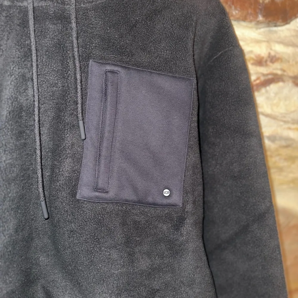 NWT UGG Myley Sherpa Hoodie in ink size medium - Image 5