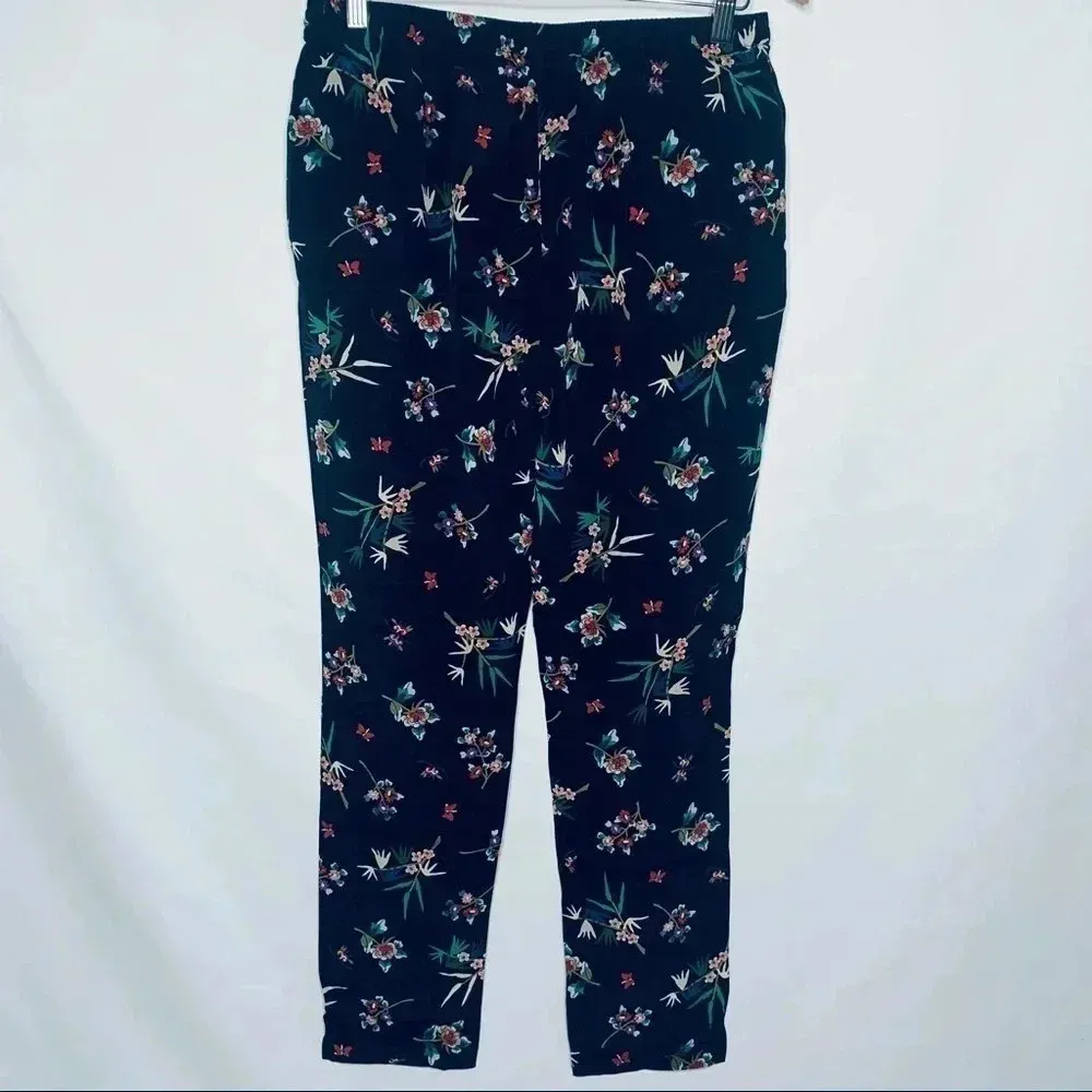 REDValentino NWOT Wallpaper Floral 100% Silk Pants Size Medium - Image 14