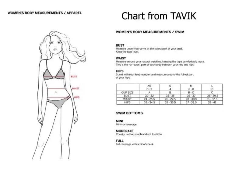 TAVIK JETT Blossom Bikini Swim Top X•SMALL - Image 8