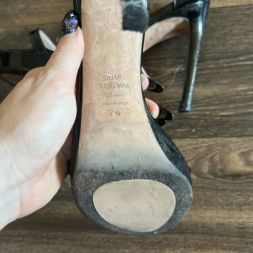 Stuart Weitzman Black Heels - Image 8