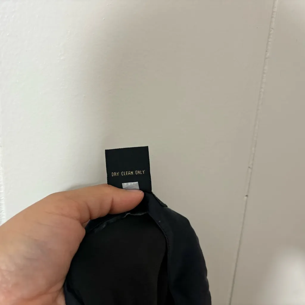 Vintage Moda Seta Sandra King Women's Skirt Velvet Maxi Black Size 8 - Image 9