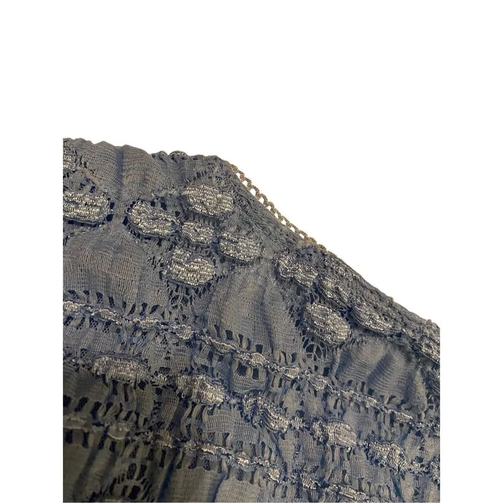 East 5th Petite Lace T Shirt Fairycore Preppy Summer Coastal Beach Coquette - Image 4