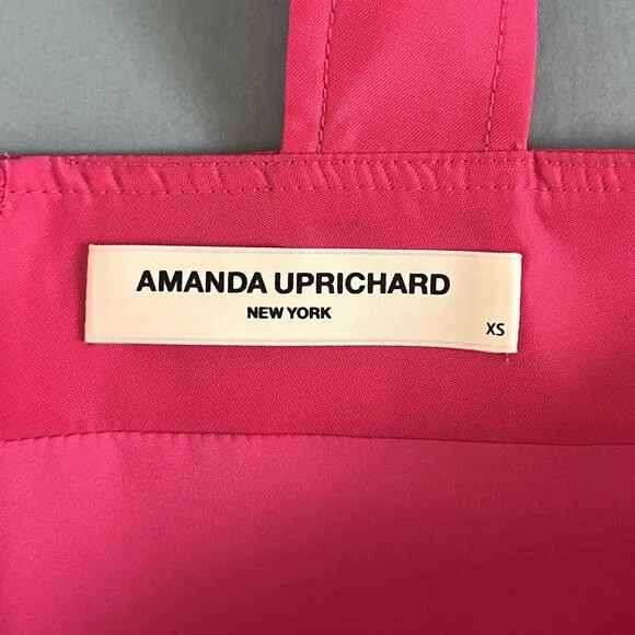 Amanda Uprichard Archie Mini Dress Nylon French Rose Pink‎ Size XS - Image 7