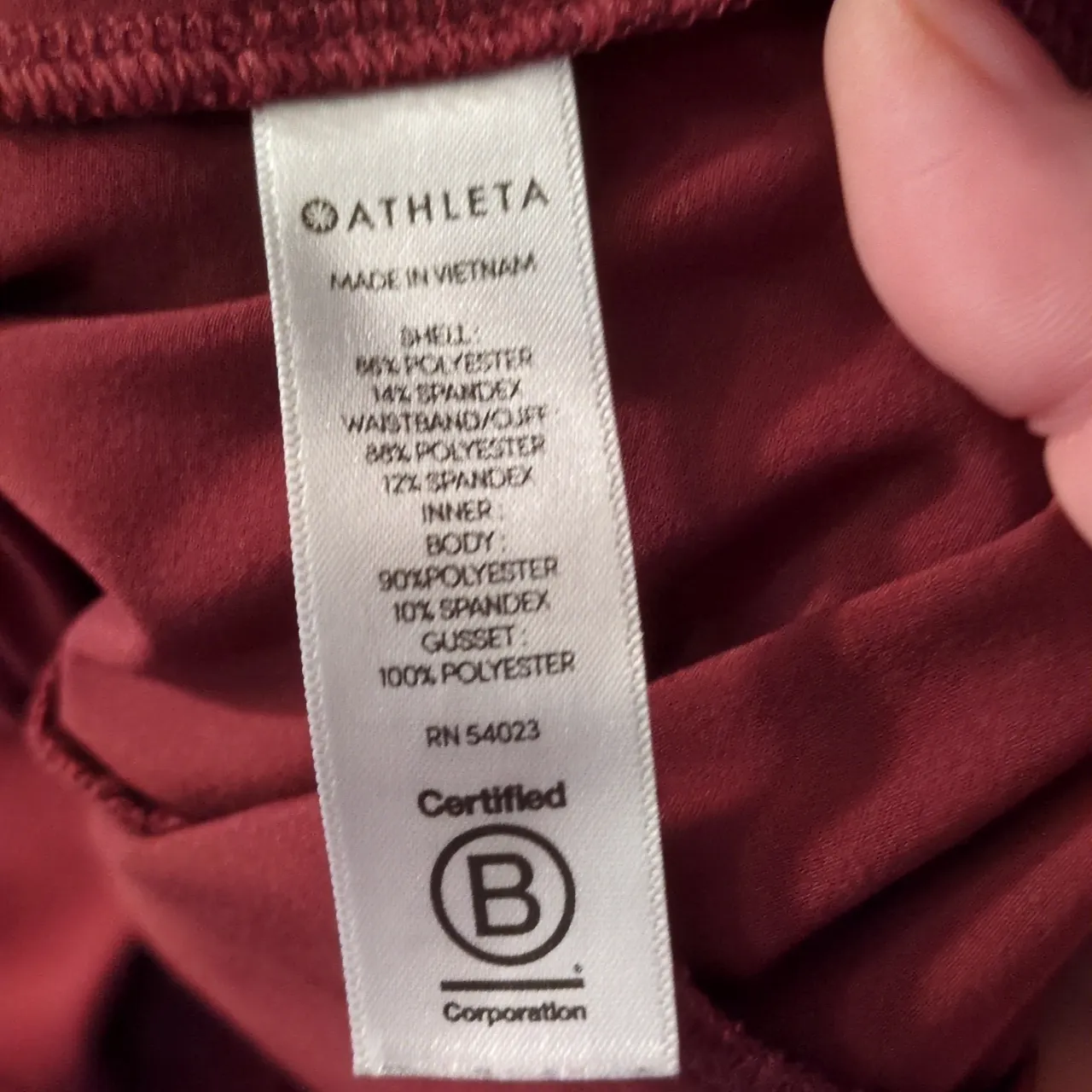 Athleta Burgundy Skort Size 10 - Image 7