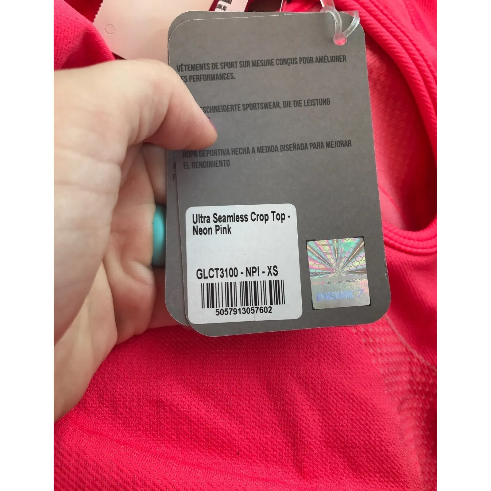 Gymshark crop top‎ - Image 5