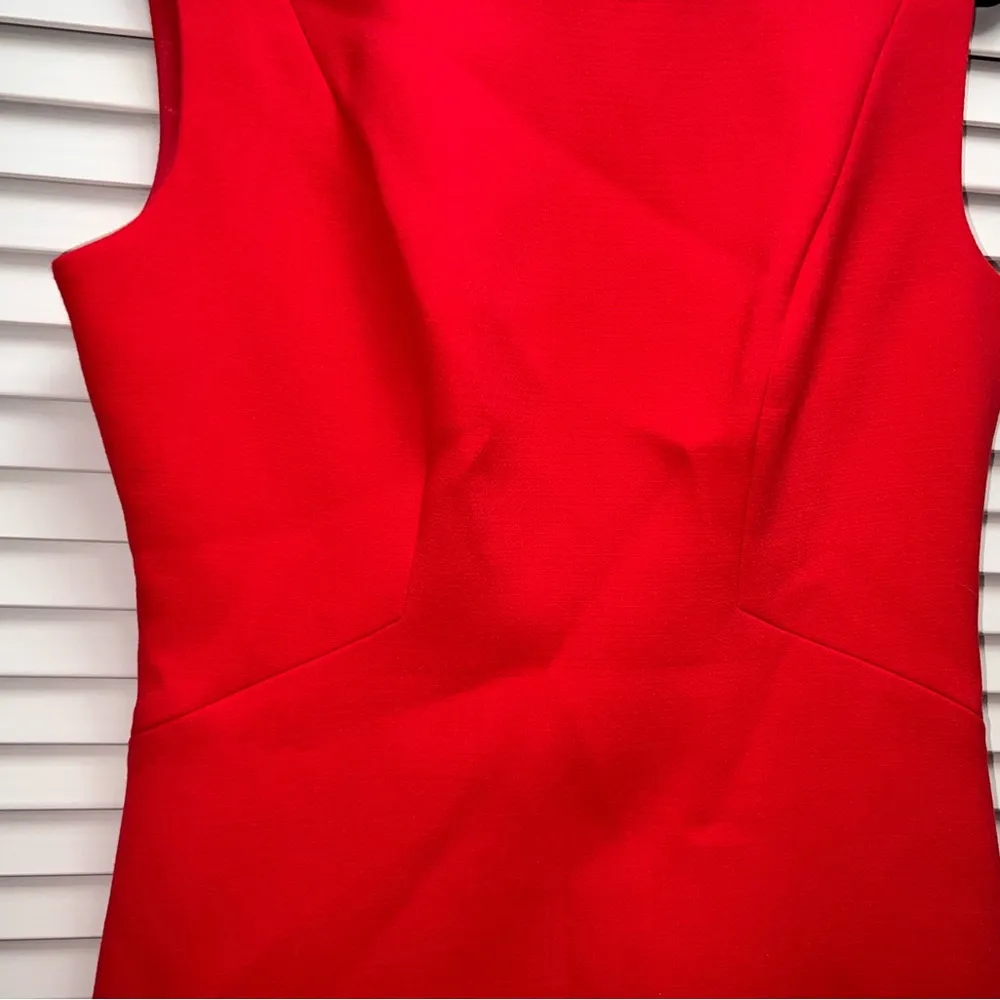 KATE SPADE Sleeveless Dress, Watermelon Color with Gold Zipper down back size 4 - Image 4