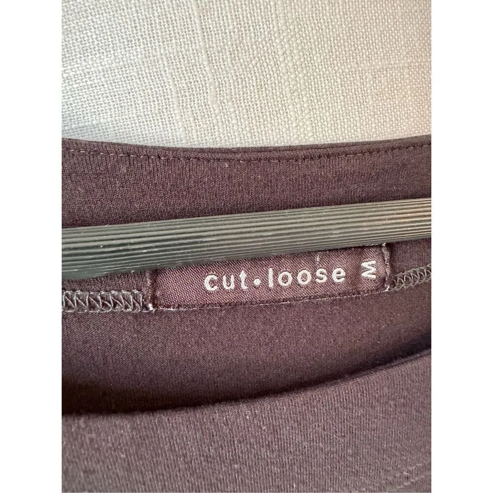 Cut Loose Long Sleeve Black Dress Fit Flare Women’s Size Medium - Image 2