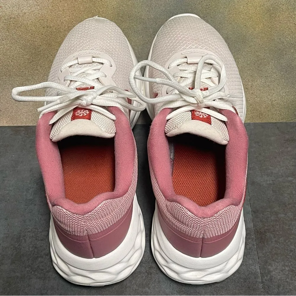 Nike Revolution 6 Next Nature DC3729-601 Women's Soft Pink/Red Sneakers Size 8.5 - Image 13