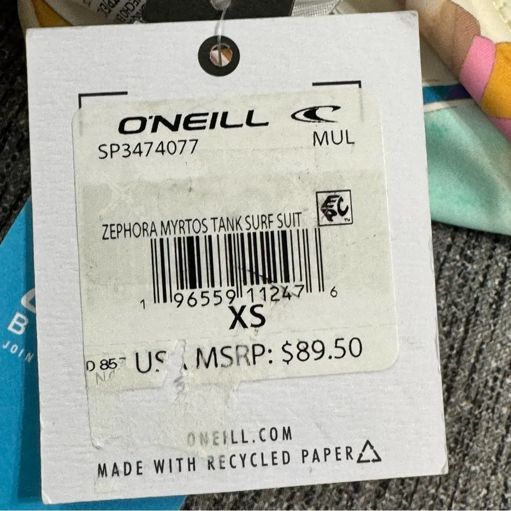 O’Neill Zephora Myrtos One-Piece Tank Surf Swimsuit - Image 13