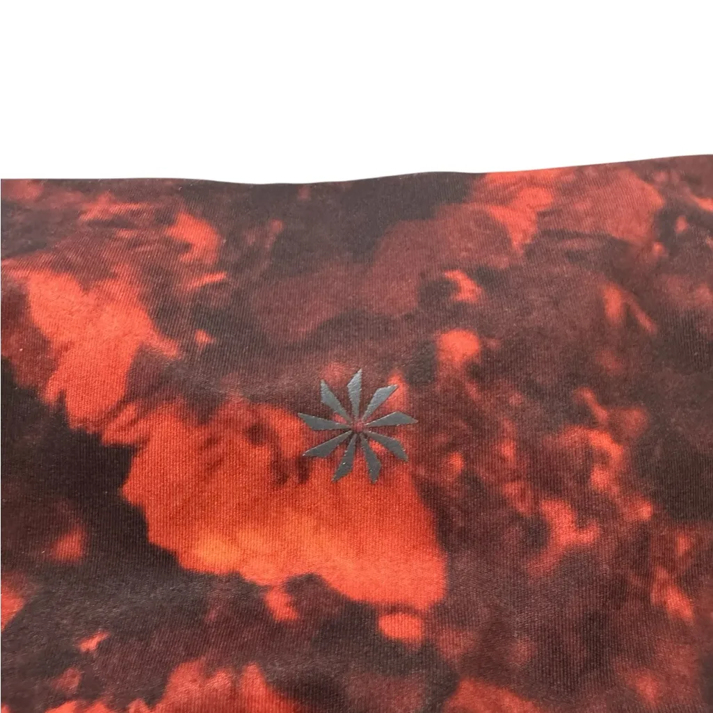 Athleta Rainier Painted Tight Red and Black Floral - Image 9