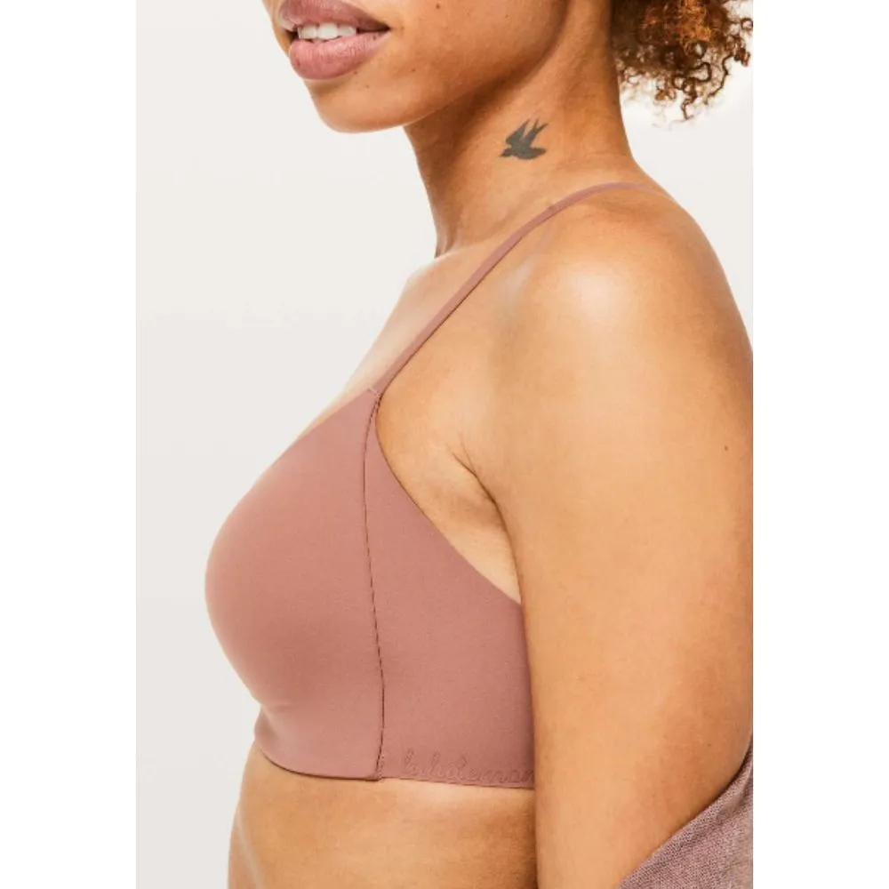 Lululemon Take Shape Bra Size 32C Henna Underwire Stretch Lightweight. Athletic‎ Brown - Image 3