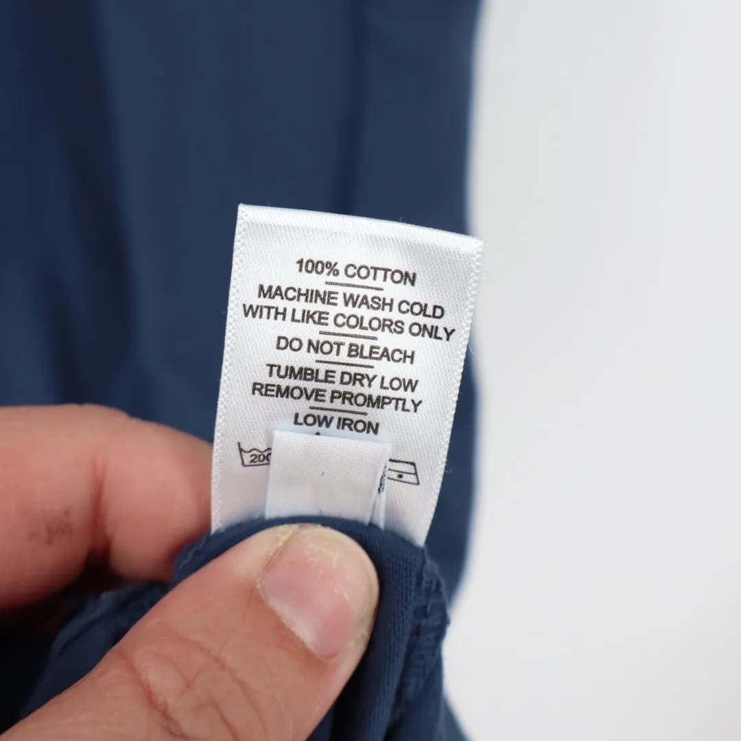 American Giant Women's Muscle Tee Dress Size XL Made in USA Bluefin Blue - Image 4